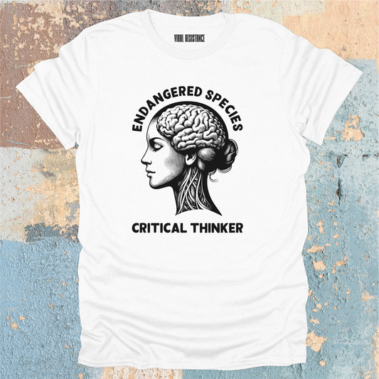 Endangered Species: Critical Thinker T-Shirt
