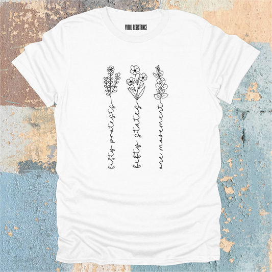 50501 Flower Stems T-Shirt
