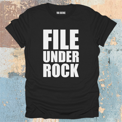 File Under Rock T-Shirt