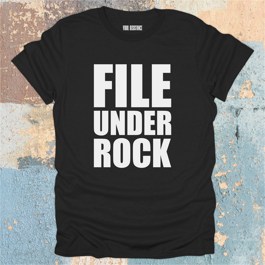 File Under Rock T-Shirt