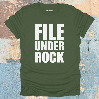 File Under Rock T-Shirt