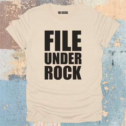 File Under Rock T-Shirt