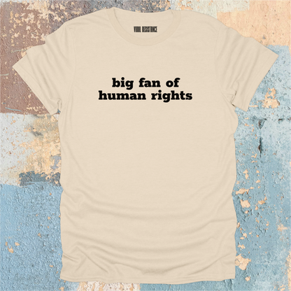 Big Fan of Human Rights T-Shirt