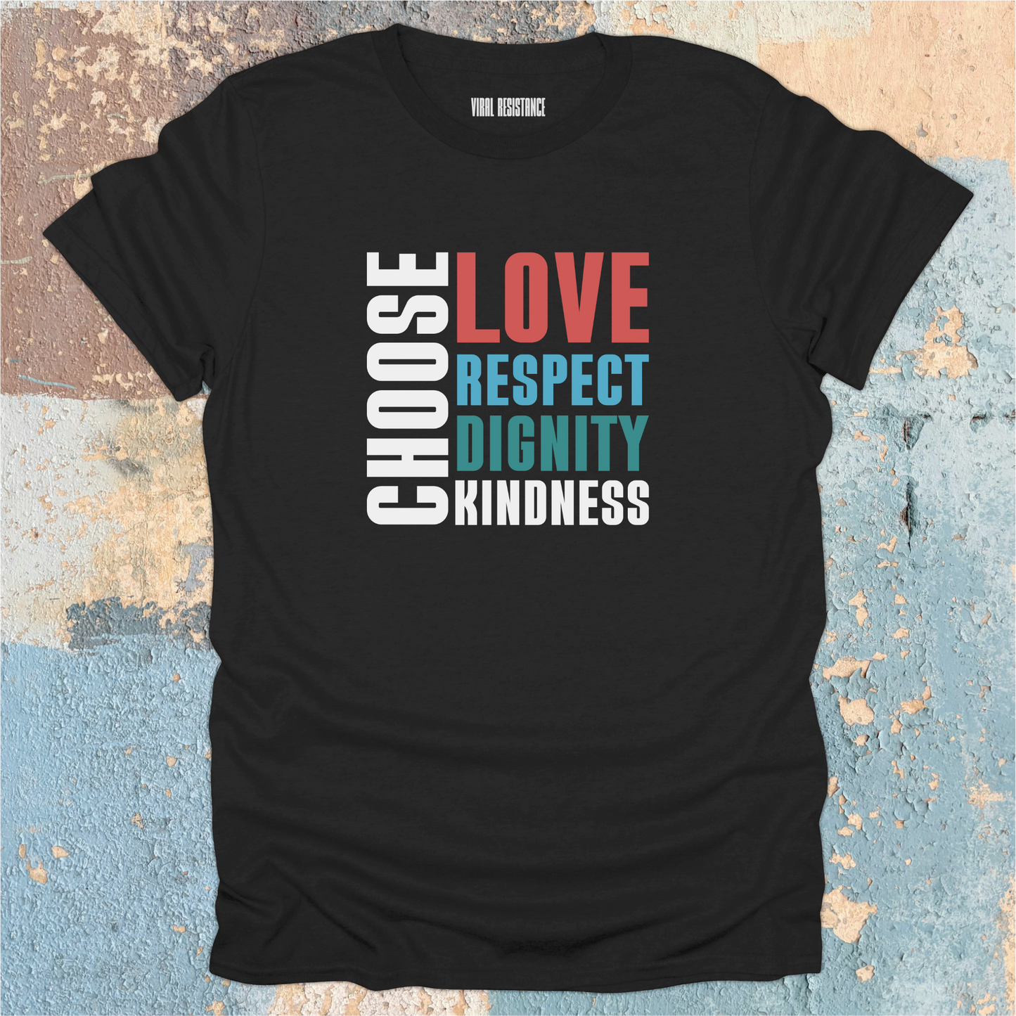 Choose Love Respect Dignity Kindness T-Shirt