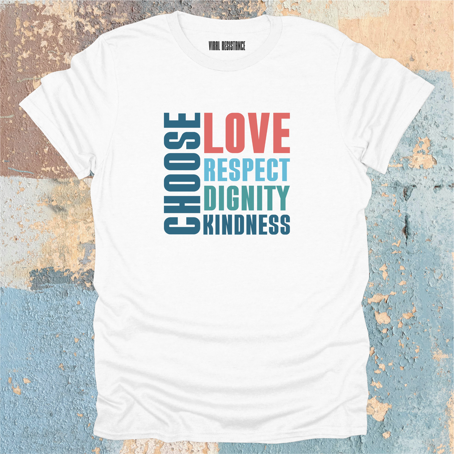 Choose Love Respect Dignity Kindness T-Shirt