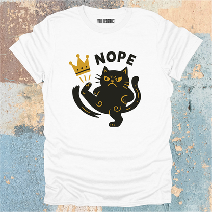 Nope Cat T-Shirt
