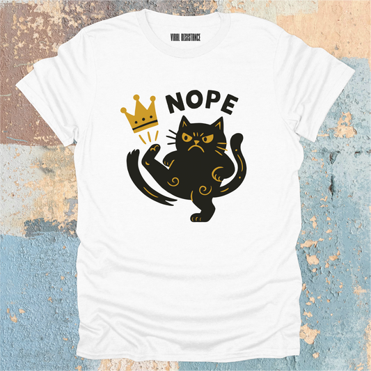 Nope Cat T-Shirt
